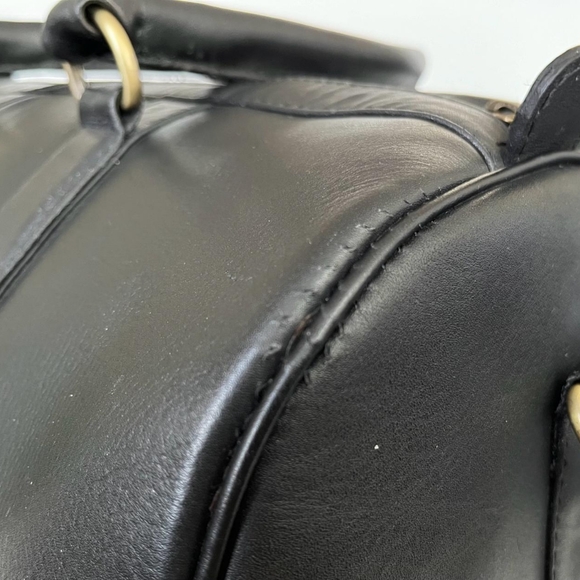 *** This has minor flaws*** Leather Duffle, Small Duffle, Day trip Bag - Picture 15 of 16